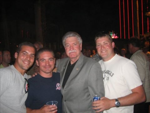 The General President had time for a photo op with the Local 710 boys.